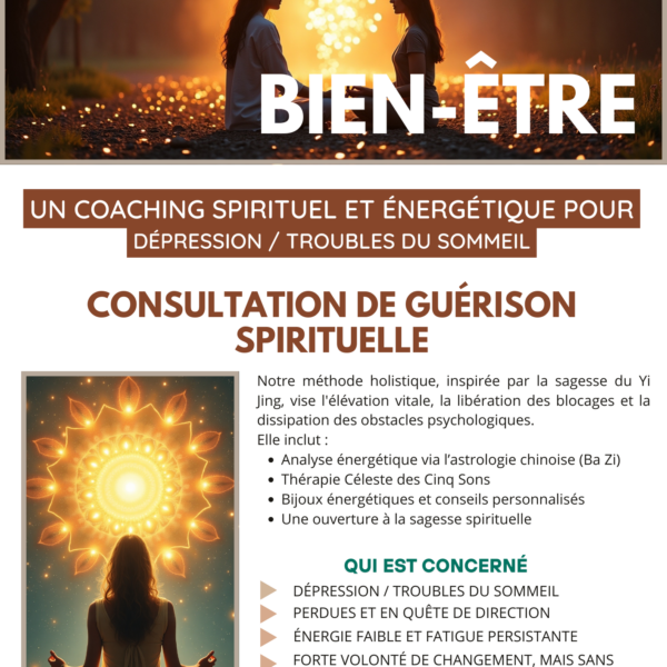 Consultation de guérison spirituelle